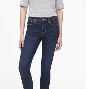 Banana Republic skinny dark jeans